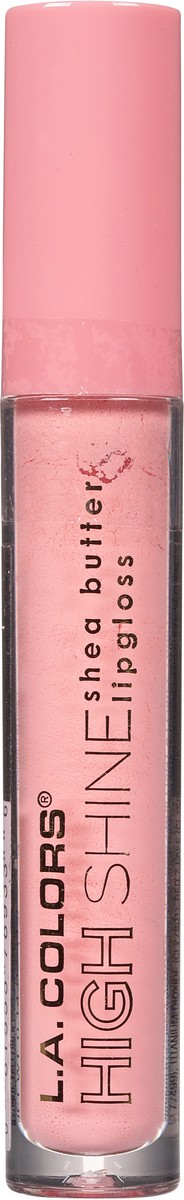 slide 2 of 9, L.A. Colors High Shine CLG933 Baby Cakes Shea Butter Lip Gloss 0.14 oz, 0.14 oz