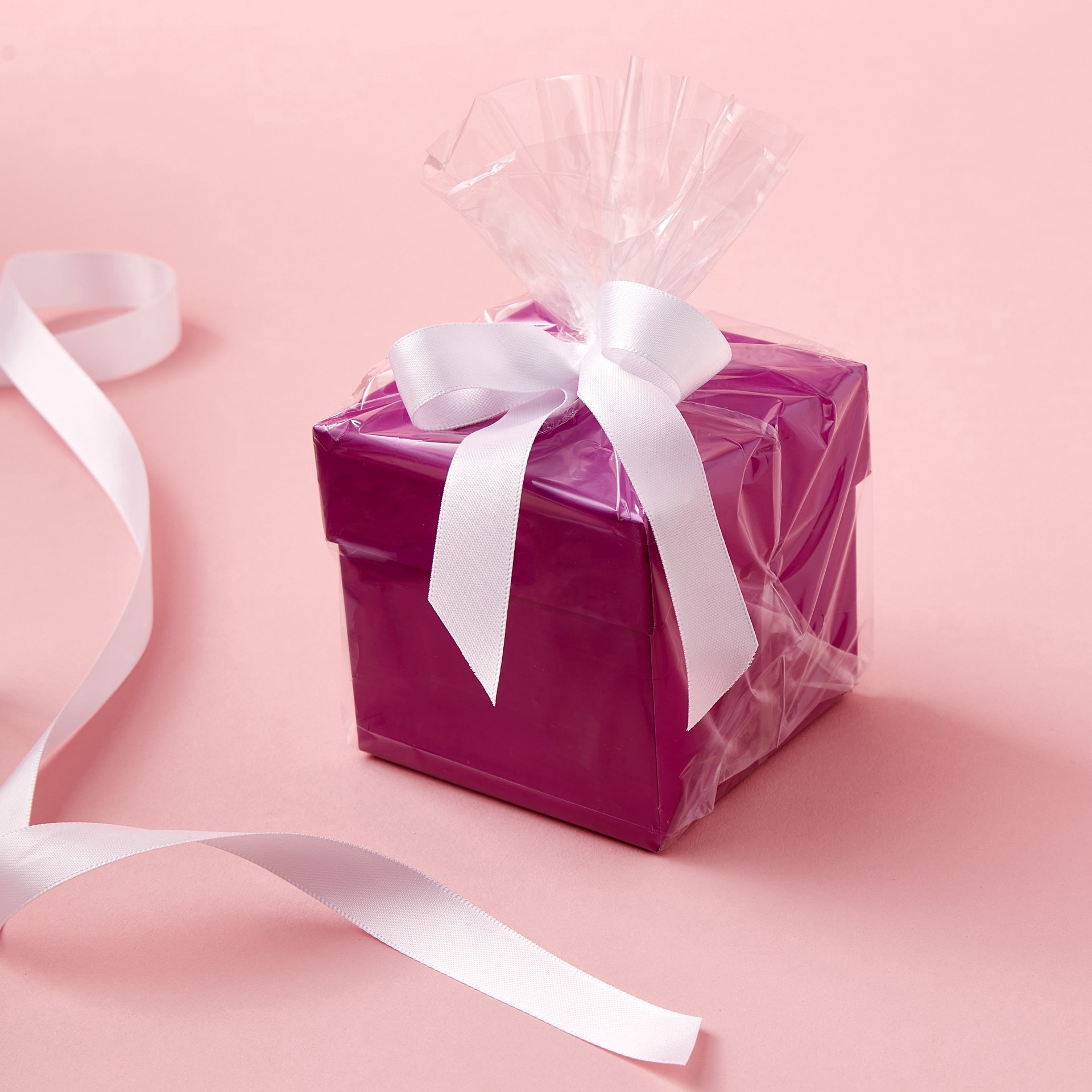 slide 2 of 4, Extra Small Clear Basket Gift Bags By Celebrate It, 12ct., 12 ct