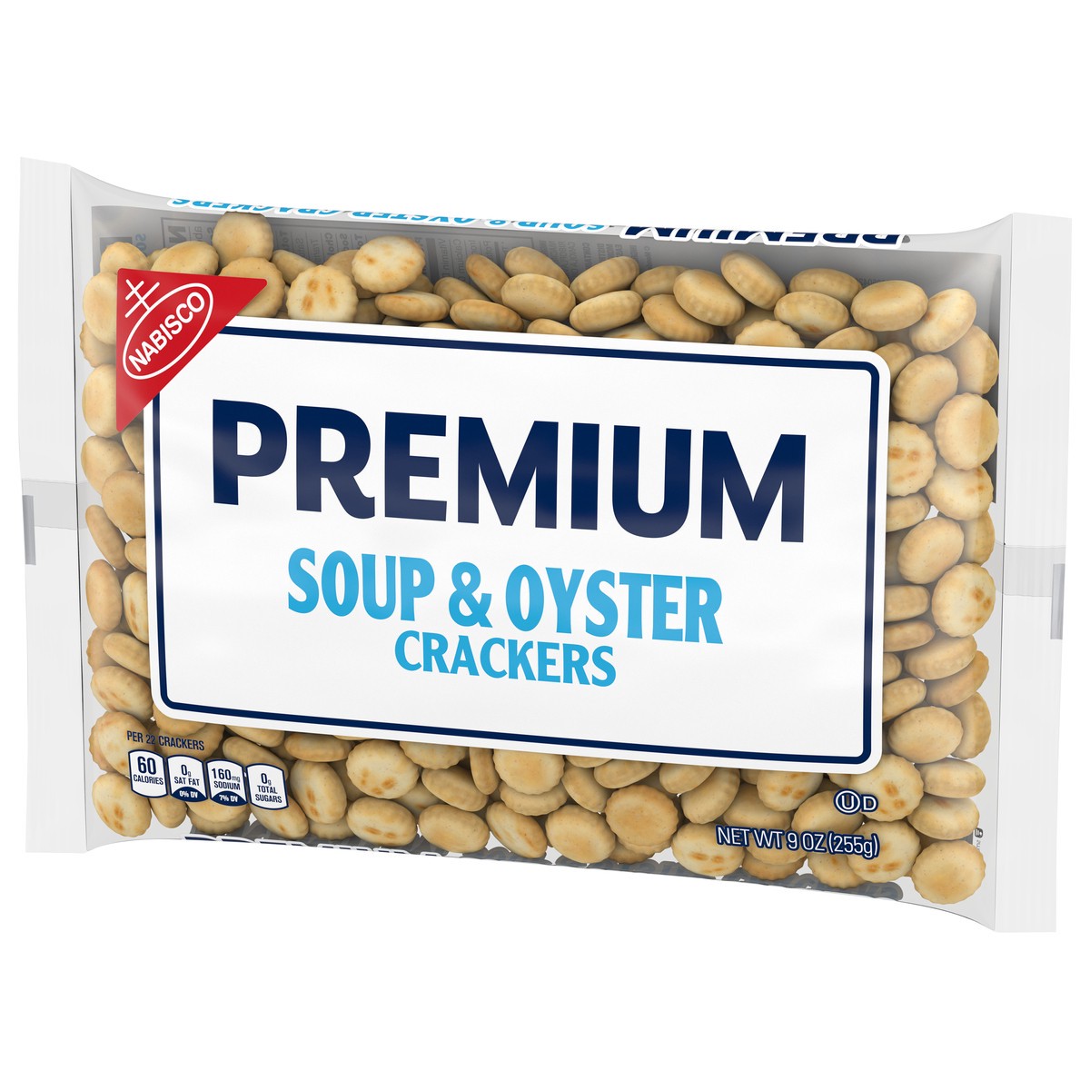 slide 3 of 9, Premium Original Soup & Oyster Crackers, 9 oz, 9 oz