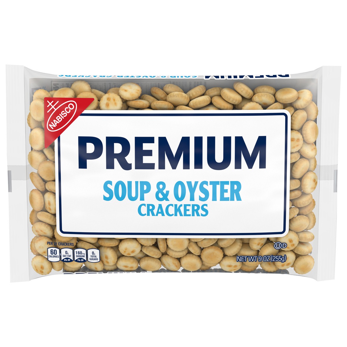 slide 1 of 9, Premium Original Soup & Oyster Crackers, Lunch Snacks- 9 oz, 9 oz