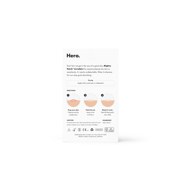 slide 3 of 4, Hero Cosmetics Mighty Patch Invisible+, 39ct, 39 ct