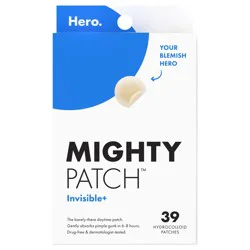 Hero Cosmetics Mighty Patch Invisible+, 39ct