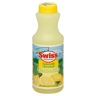 slide 1 of 1, Swiss Premium Naturally Flavored Lemonade, 16 oz