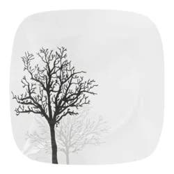 Corelle Square Lunch Plate 9in/22.9cm Bp Timber Shadows