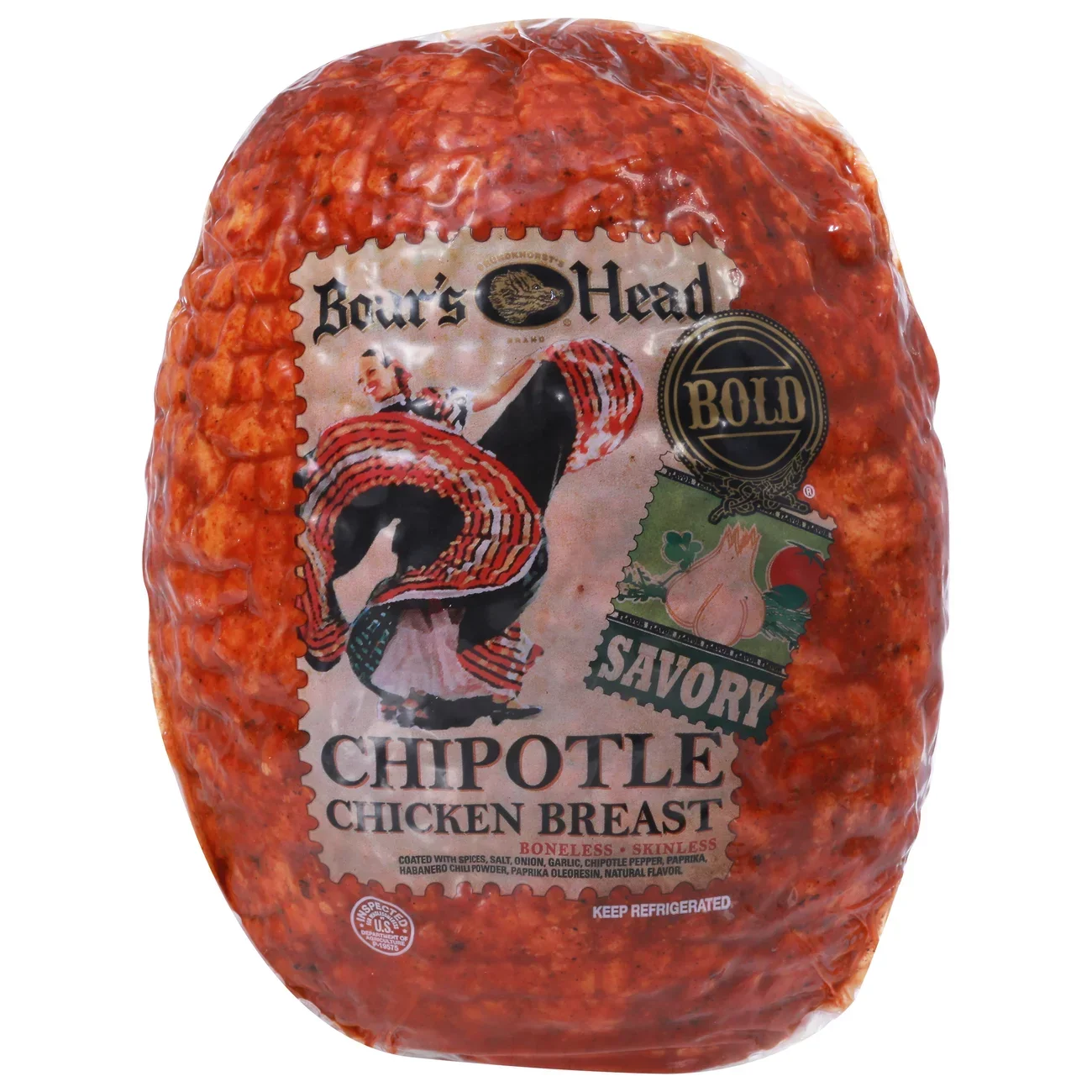 slide 1 of 1, Boar's Head Bold Chipotle Chicken Breast, Custom Sliced, per lb