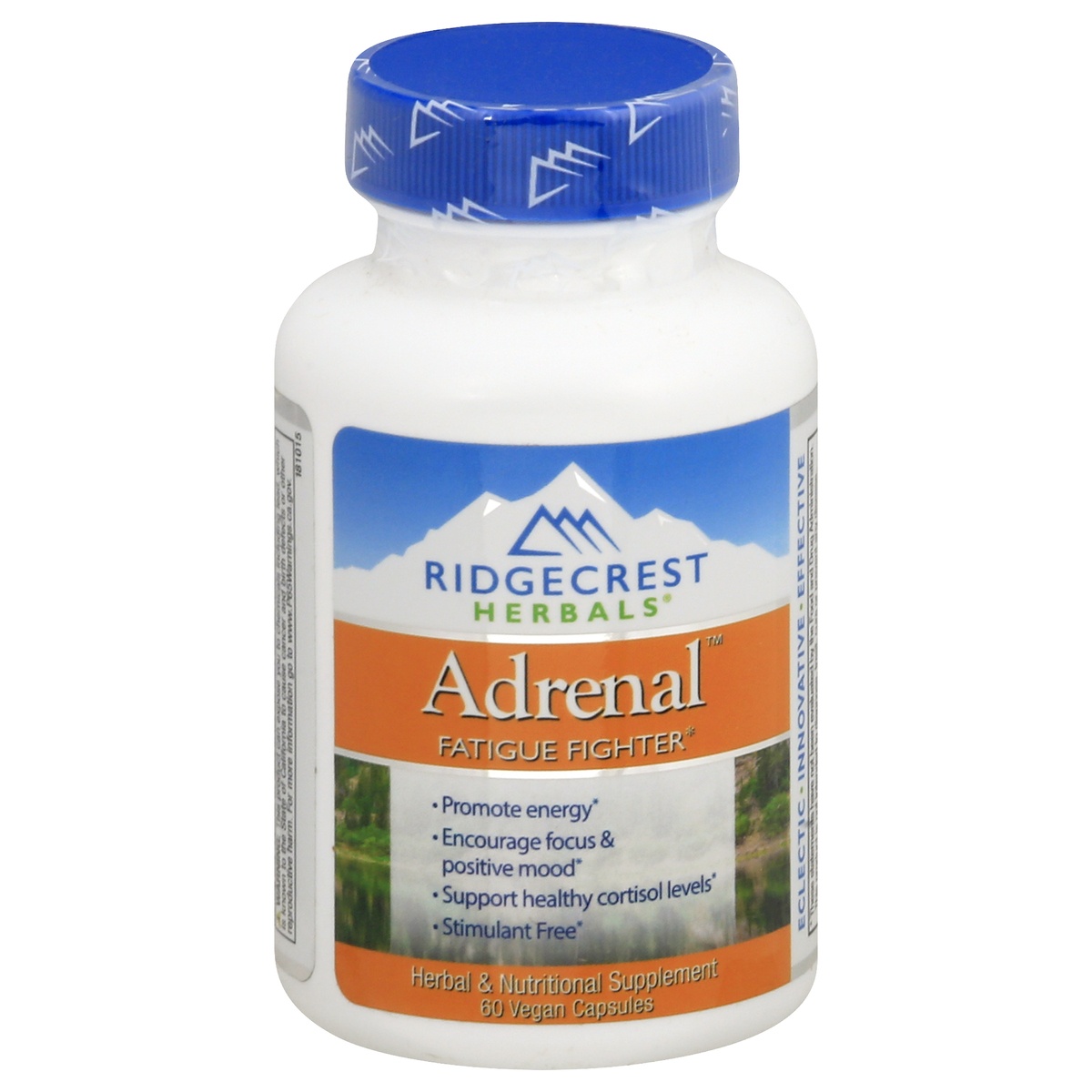 slide 1 of 1, RidgeCrest Herbals Adrenal Fatigue Fighter Vegetarian Capsules, 60 ct