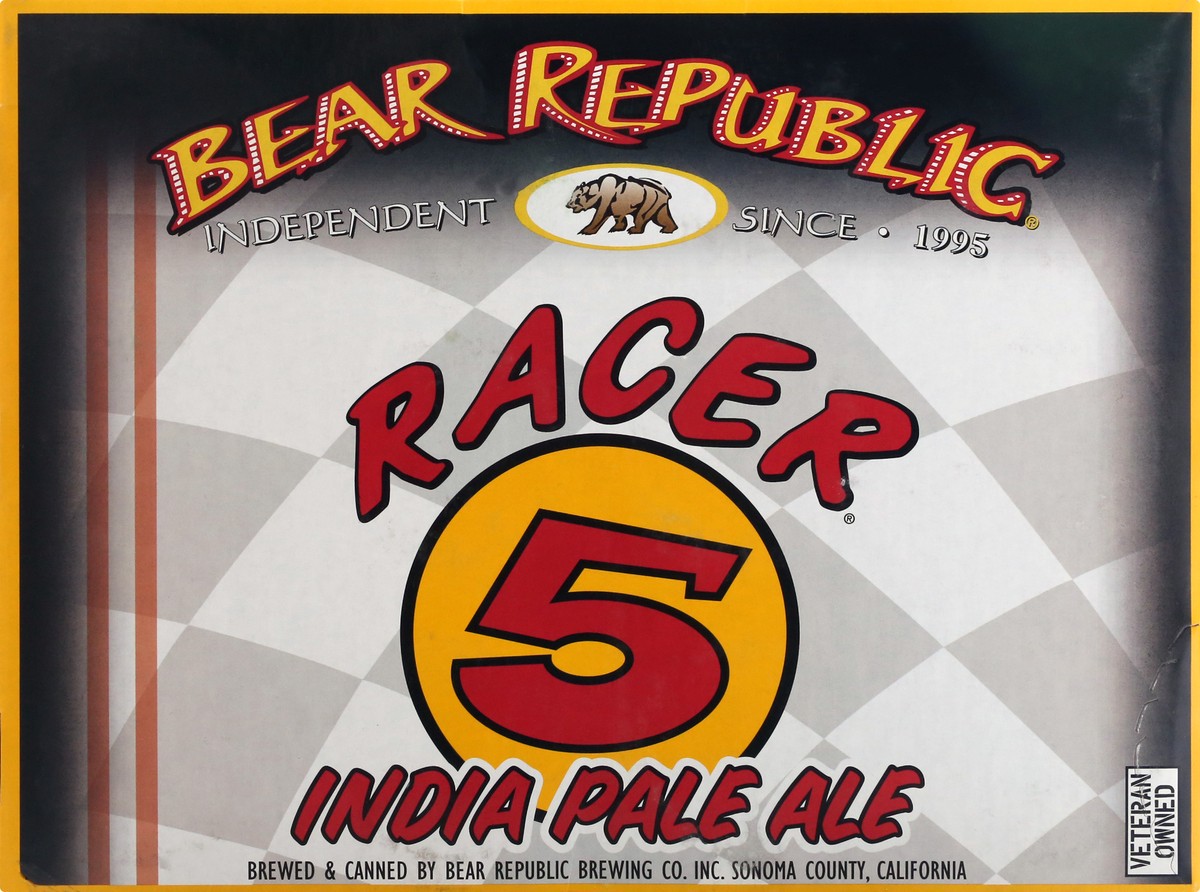 slide 4 of 11, Bear Republic India Pale Ale Racer 5 Beer 1 ea, 1 ct