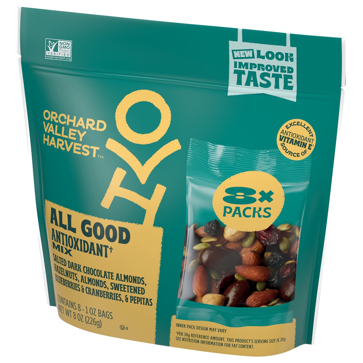 slide 6 of 13, Orchard Valley Harvest Antioxidant Mix 8 - 1 oz Bags, 8 ct