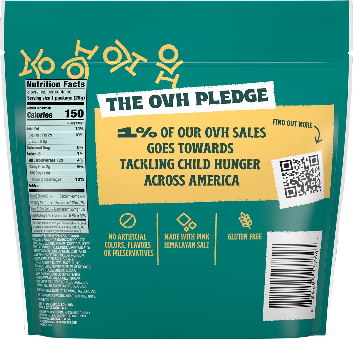 slide 8 of 13, Orchard Valley Harvest Antioxidant Mix 8 - 1 oz Bags, 8 ct