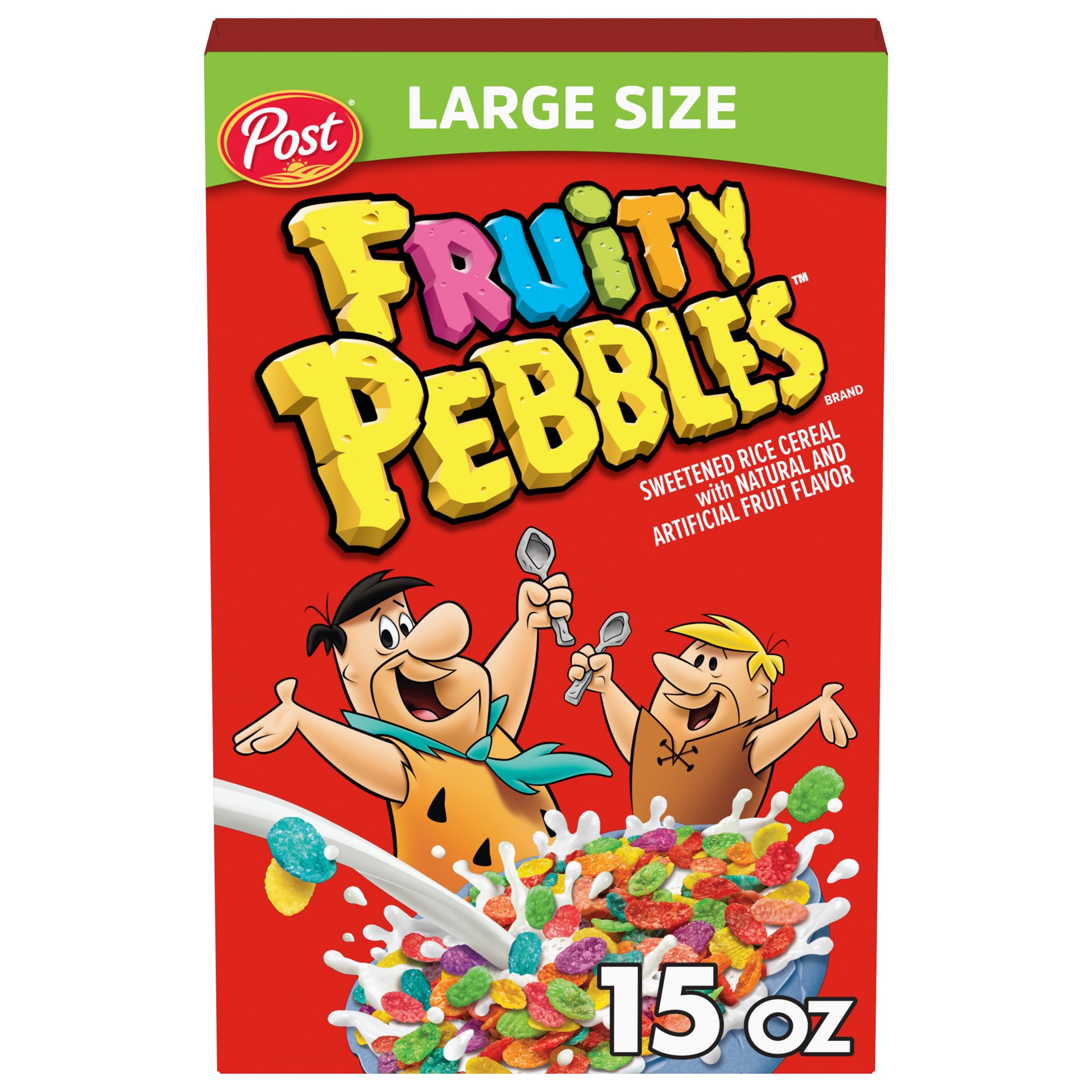 slide 1 of 5, Post Fruity Pebbles Cereal, 15 oz