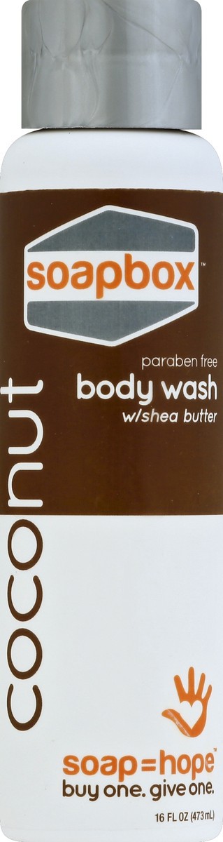 slide 2 of 2, Soapbox Coconut Shampoo, 18 oz