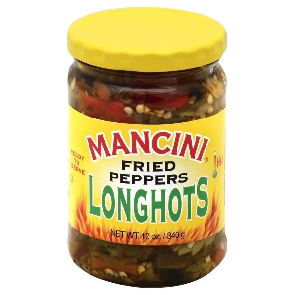 slide 1 of 1, Mancini Fried Peppers 12 oz, 12 oz