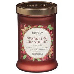 Tuscany Candle Sparkling Cranberry Candle 1 ea