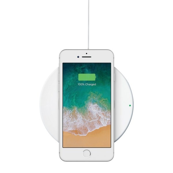 slide 1 of 5, Belkin Boost Up iPhoneX/8Plus/8 Wireless Charging Pad - White, 1 ct