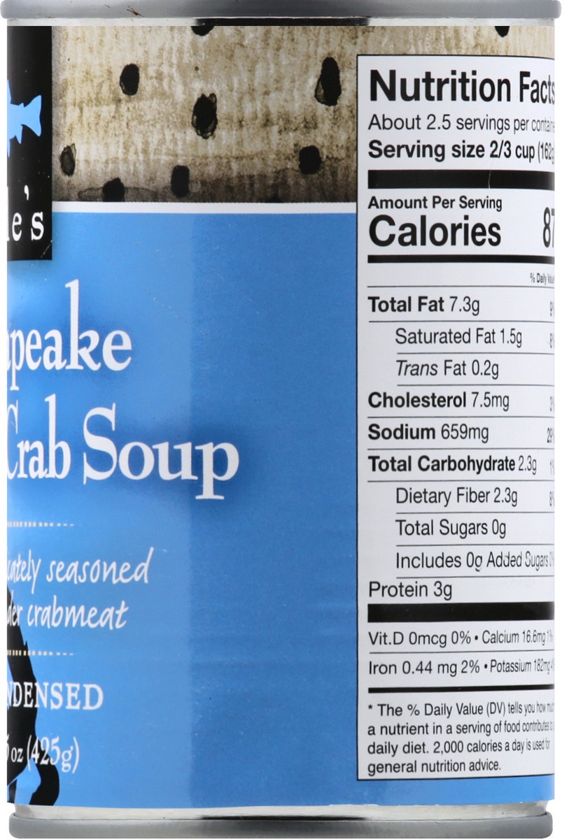 slide 2 of 13, Cole's Semi-Condensed Chesapeake Cream of Crab Soup 15 oz, 15 oz