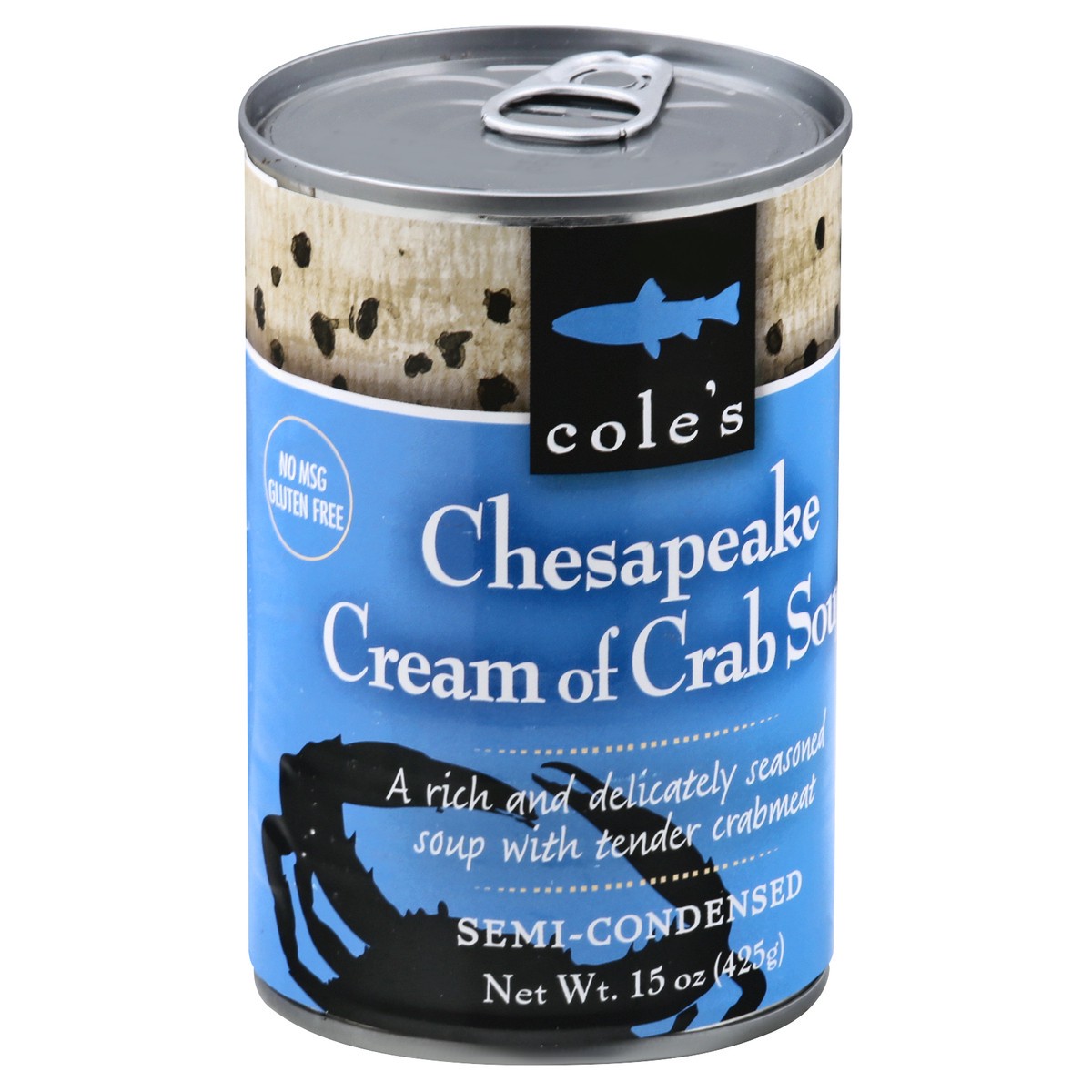slide 13 of 13, Cole's Semi-Condensed Chesapeake Cream of Crab Soup 15 oz, 15 oz