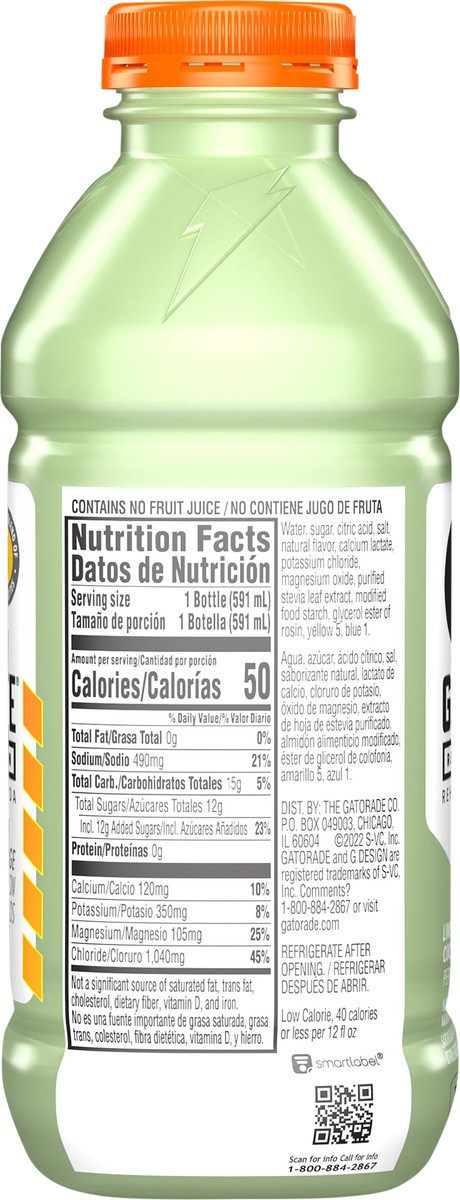 slide 4 of 5, Gatorlyte Electrolyte Beverage Lime Cucumber 20 Fl Oz, 20 fl oz