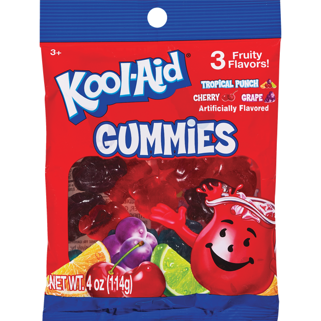 KoolAid Fruit Gummies, 4 Oz. 1 ct Shipt