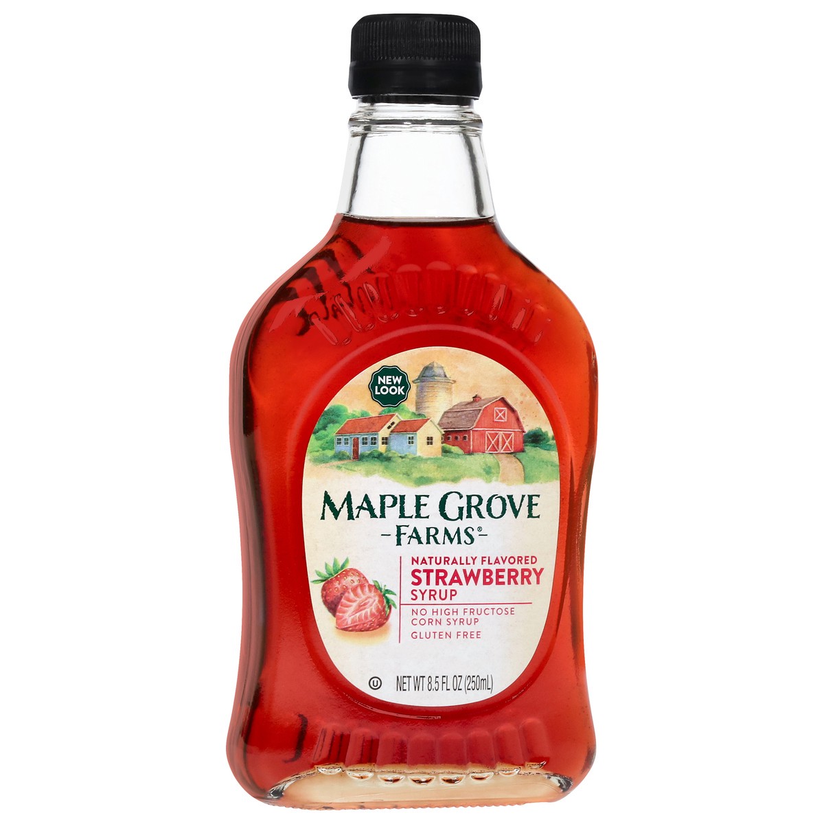 slide 2 of 8, Maple Grove Farms Syrup, 8.5 fl oz