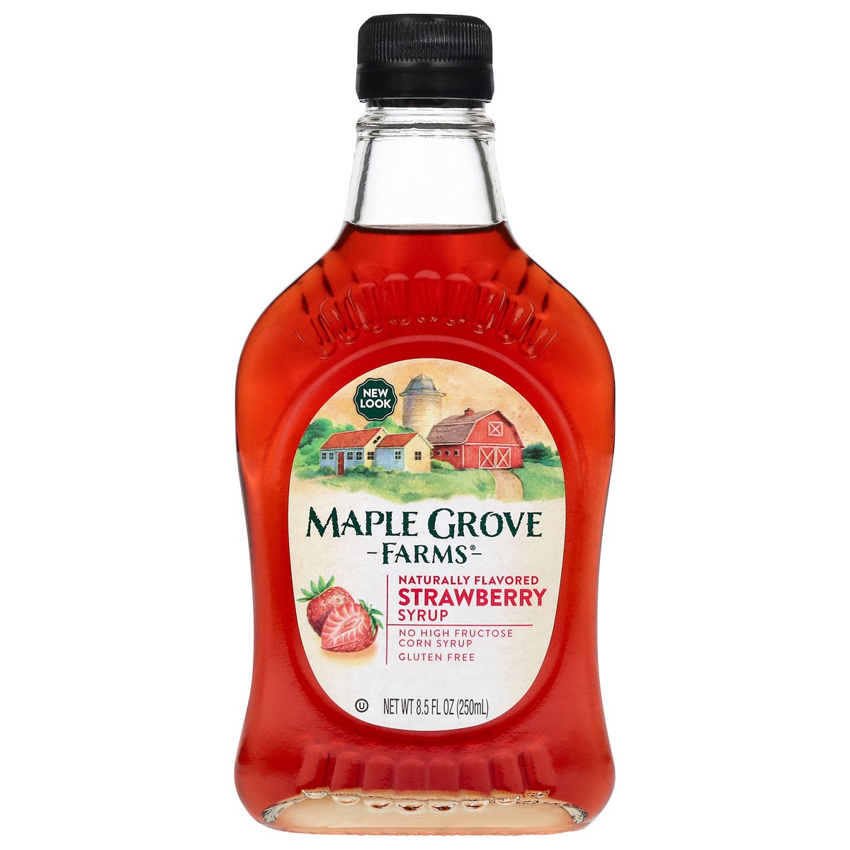 slide 1 of 8, Maple Grove Farms Syrup, 8.5 fl oz