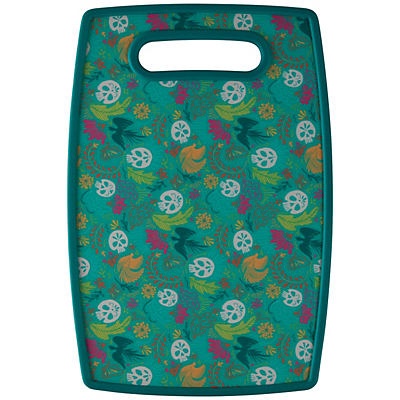 slide 1 of 1, Destination Holiday Day Of The Dead Sugar Skulls Cutting Board, 1 ct