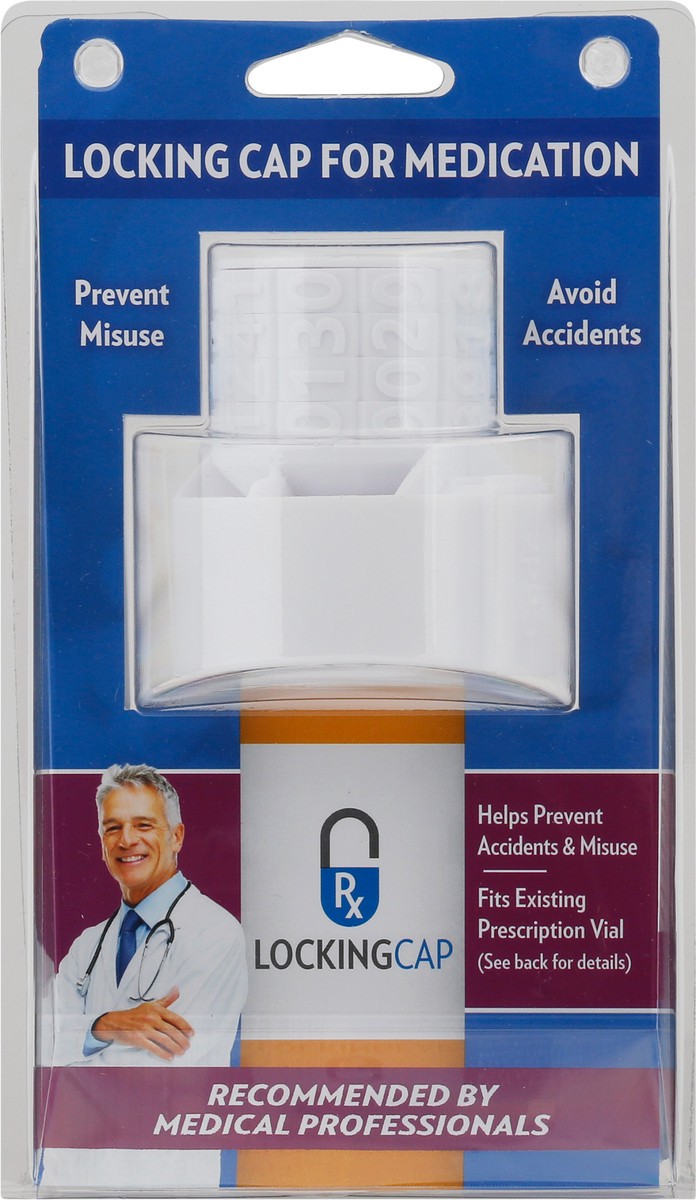 slide 6 of 11, RXBAR Locking Cap for Walgreens Prescription Vials, 1 ct