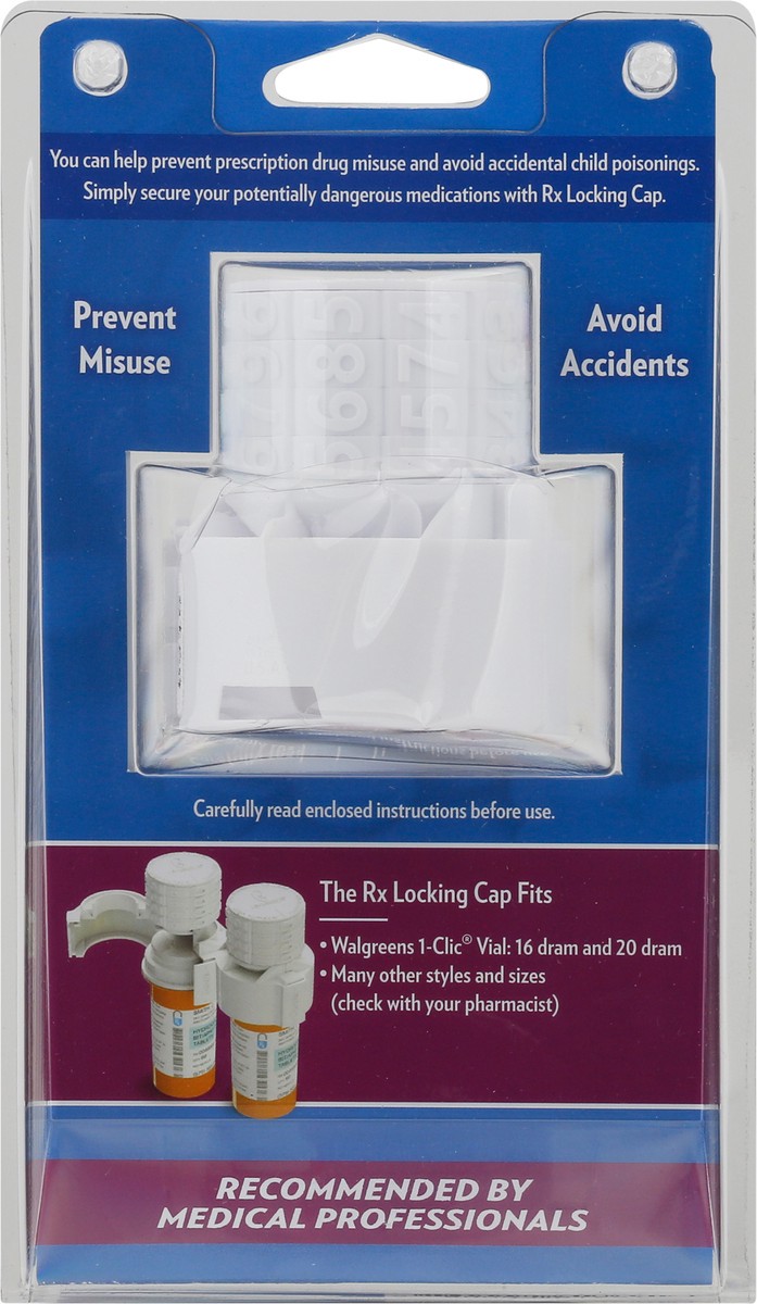 slide 3 of 11, RXBAR Locking Cap for Walgreens Prescription Vials, 1 ct