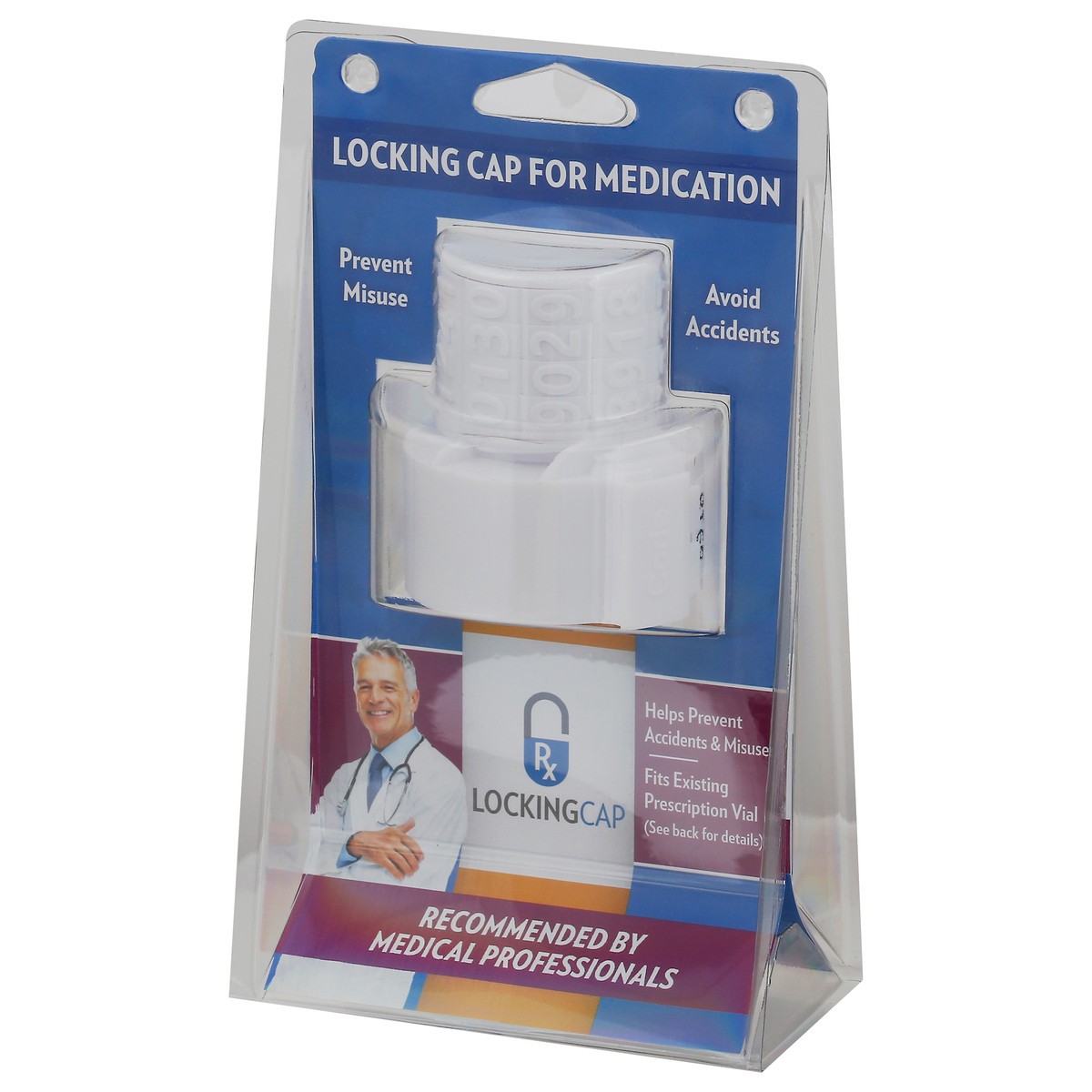 slide 5 of 11, RXBAR Locking Cap for Walgreens Prescription Vials, 1 ct