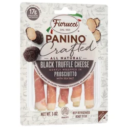 Fiorucci Crafted Black Truffle Cheese Prosciutto Panino 3 oz