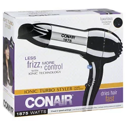 Conair Ion 187W Turbo Styler Hair Dryer