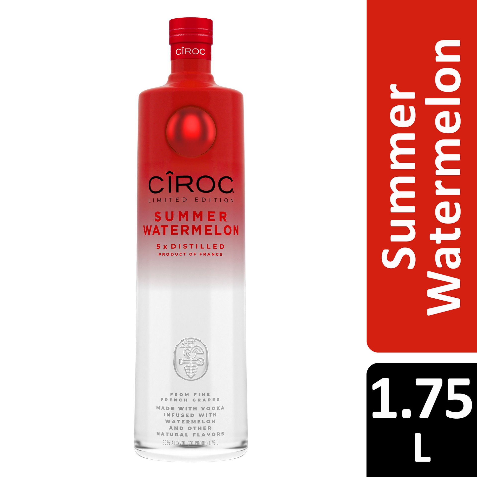 slide 3 of 4, Ciroc Limited Edition Summer Watermelon Vodka, 1.75 liter