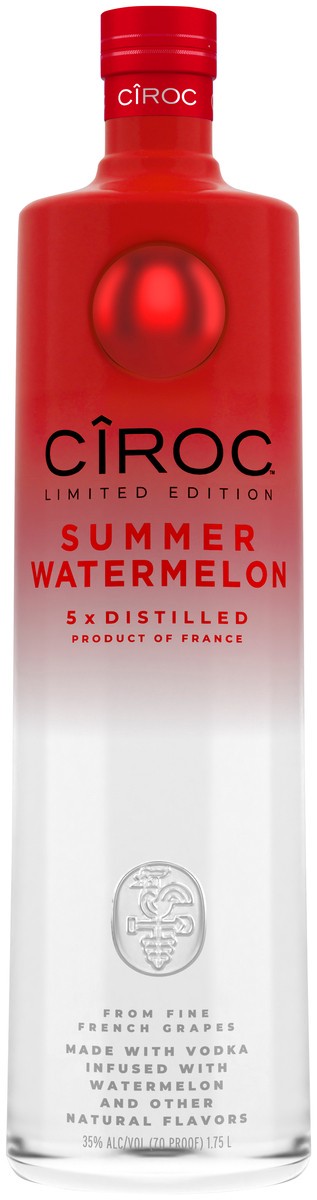 slide 1 of 4, Ciroc Limited Edition Summer Watermelon Vodka, 1.75 liter