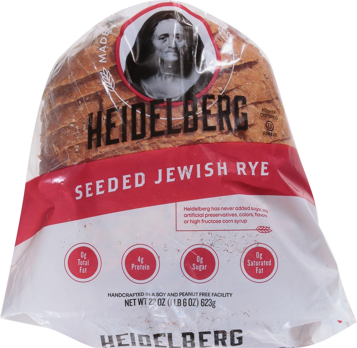 slide 6 of 9, Heidelberg Seeded Jewish Rye Bread 22 oz, 22 oz