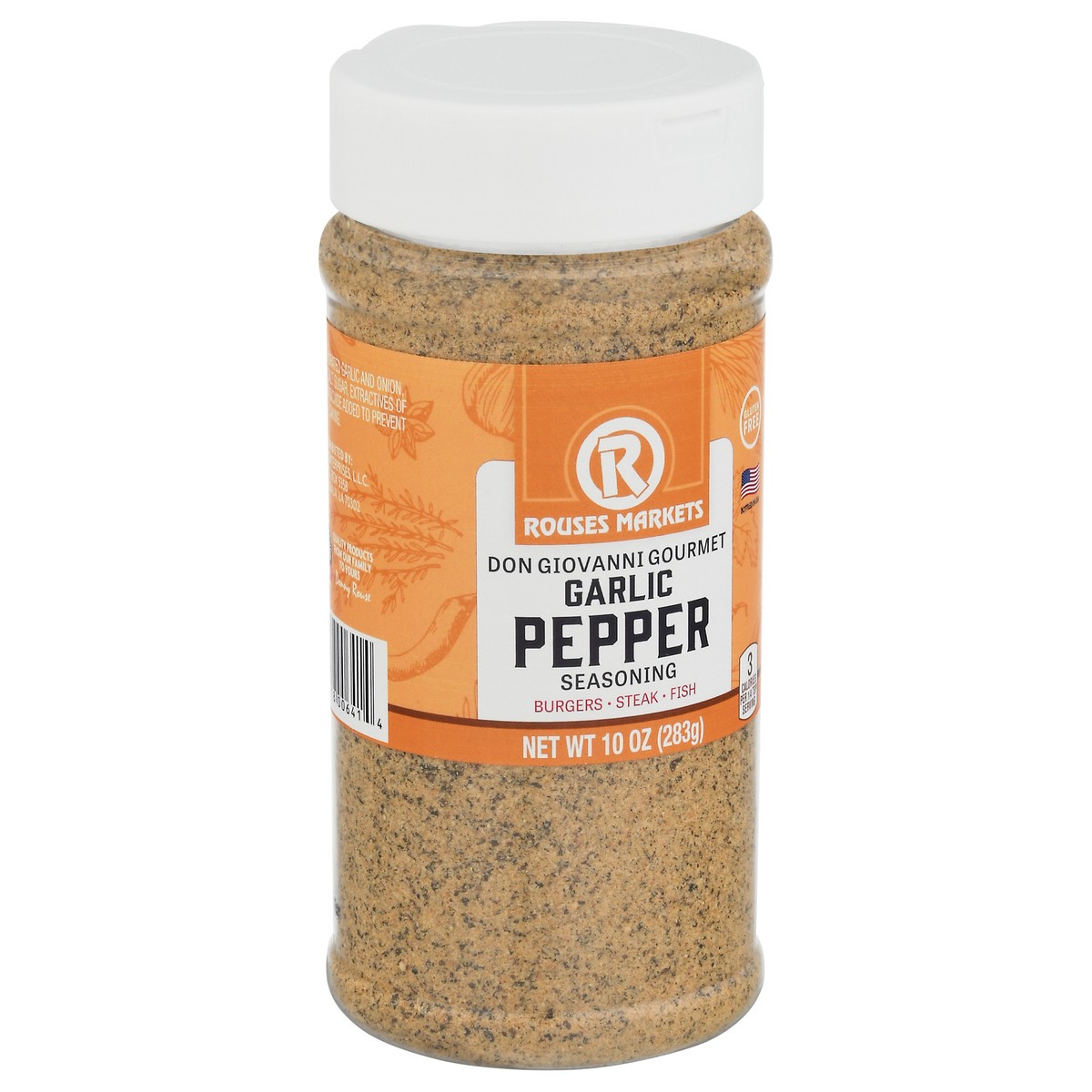 slide 6 of 13, Rouses Markets Don Giovanni Gourmet Garlic Pepper Seasoning 10 oz, 10 oz