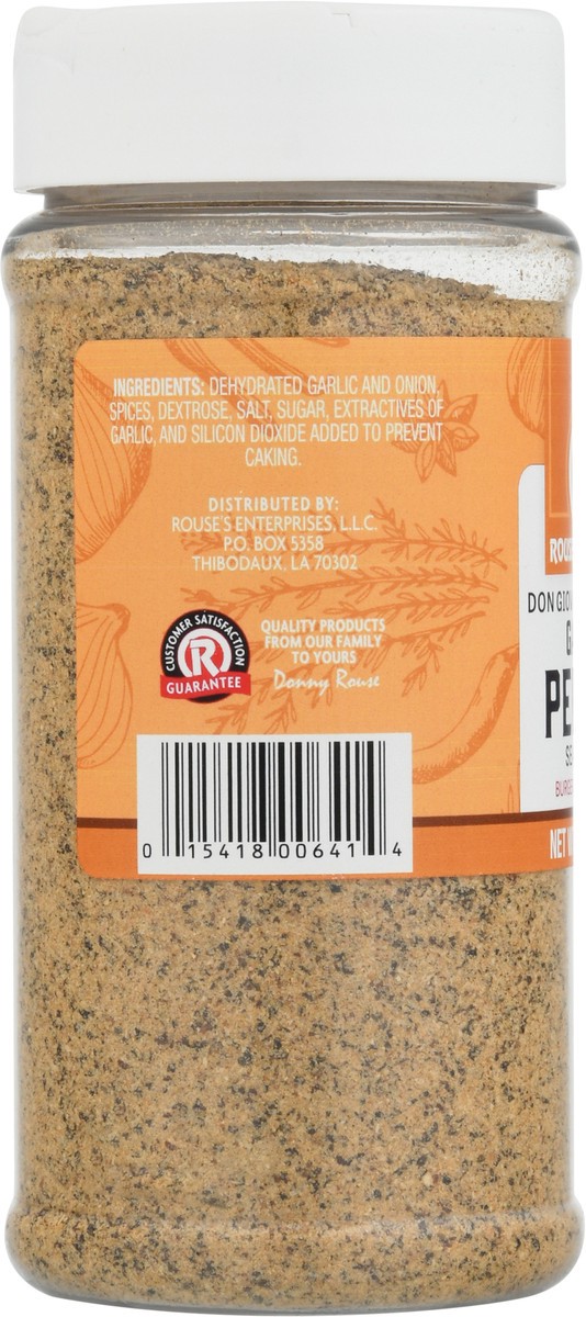 slide 13 of 13, Rouses Markets Don Giovanni Gourmet Garlic Pepper Seasoning 10 oz, 10 oz