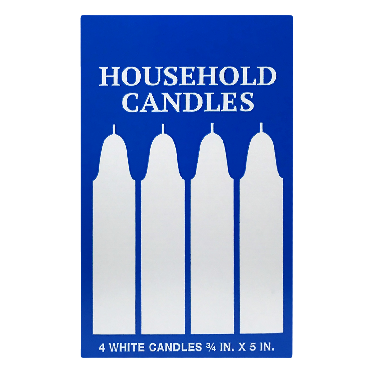 slide 1 of 1, Emergency Candle, 4 ct