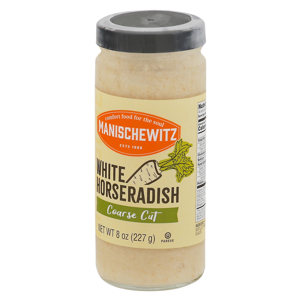 slide 10 of 11, Manischewitz Coarse Cut White Horseradish 8 oz, 8 oz
