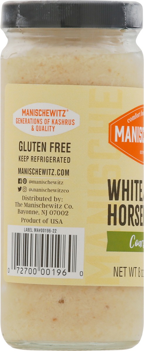 slide 4 of 11, Manischewitz Coarse Cut White Horseradish 8 oz, 8 oz