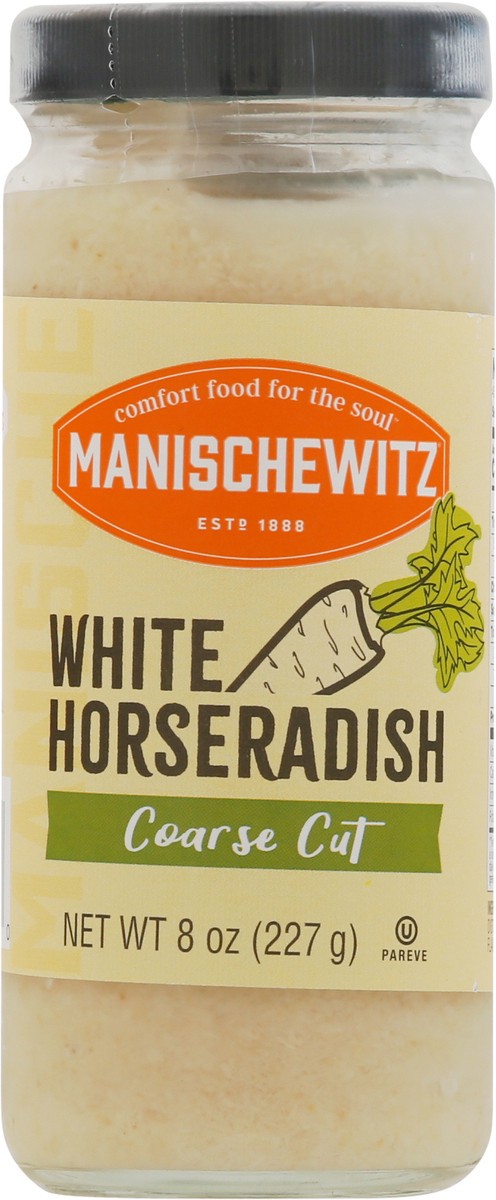 slide 9 of 11, Manischewitz Coarse Cut White Horseradish 8 oz, 8 oz
