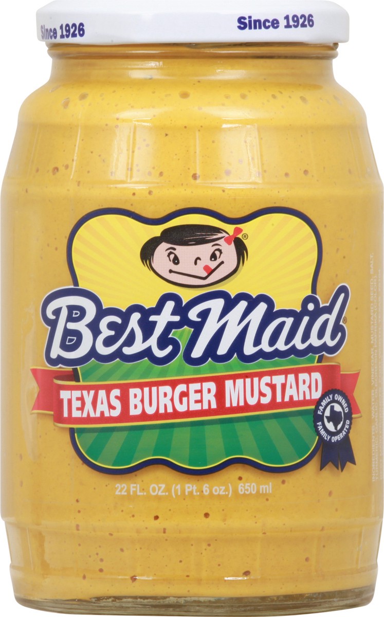 slide 10 of 12, Best Maid Texas Burger Mustard 22 fl oz, 22 fl oz