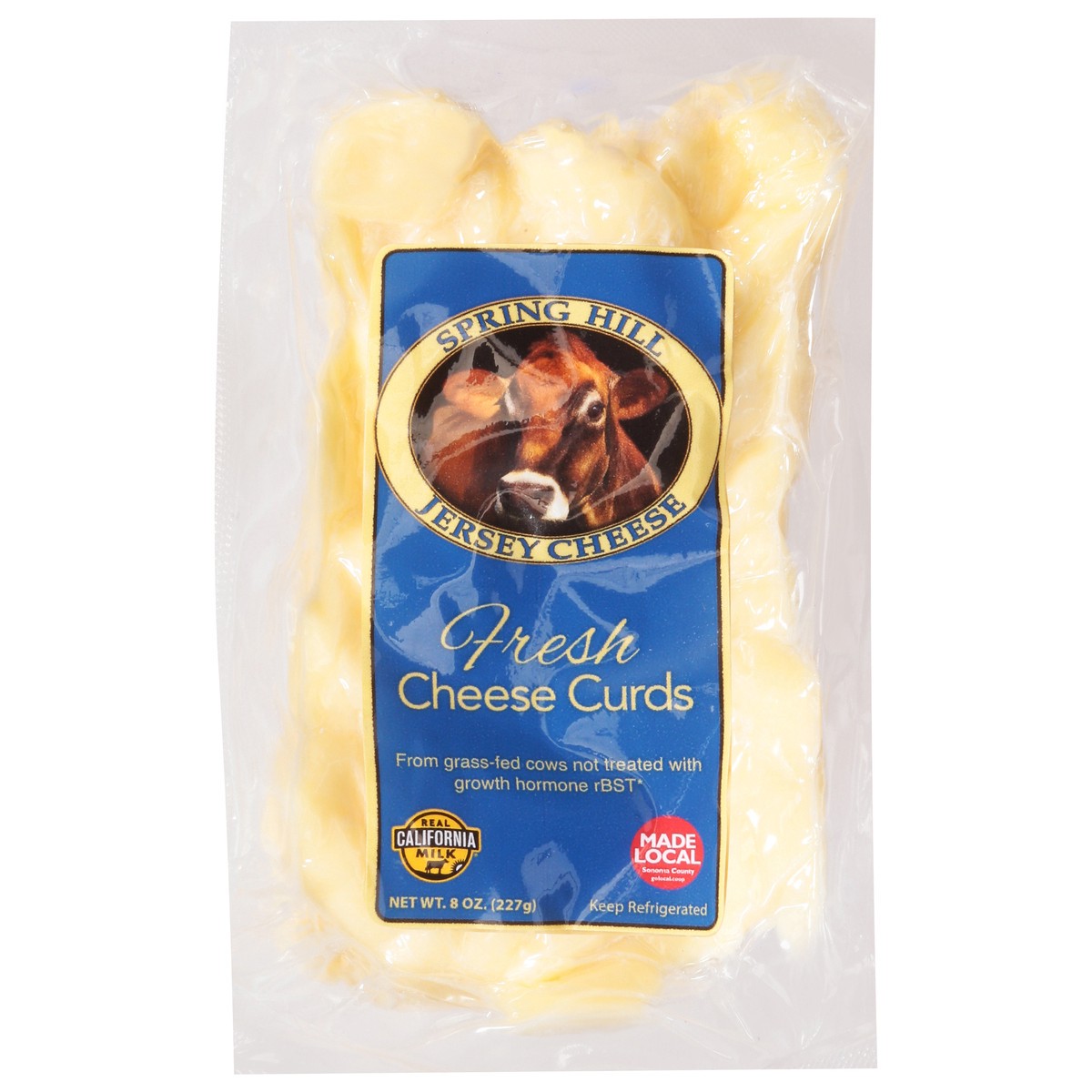 slide 1 of 1, Spring Hill Jersey Cheese Fresh Cheese Curds 8 oz, 8 oz