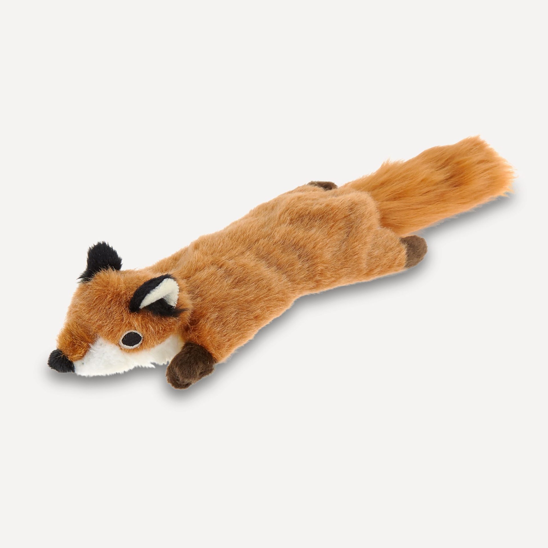 slide 1 of 1, Joyhound Top Paw Realistic Fox Flattie Dog Toy - Crinkle, Squeaker, 1 ct