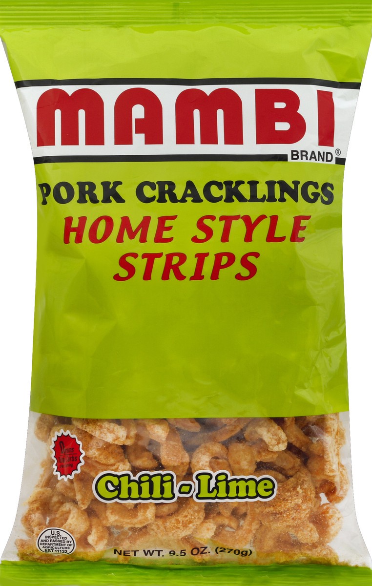 slide 3 of 5, Mambi Pork Cracklings 9.5 oz, 9.5 oz