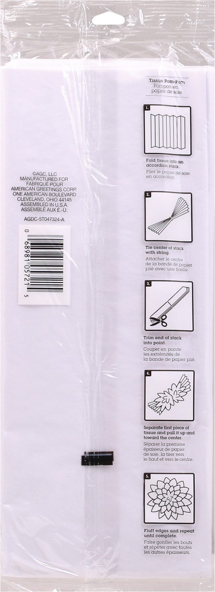 slide 5 of 9, American Greetings Tissue Paper, White, 1 ct