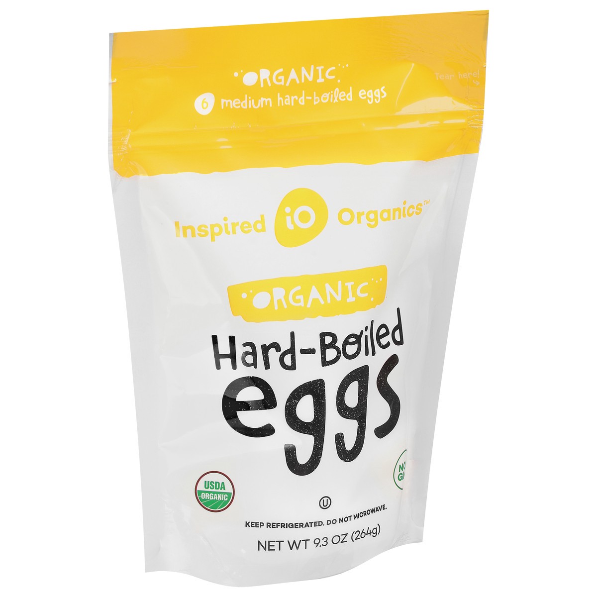 slide 8 of 9, Inspired Organics Hard-Boiled Organic Eggs 6 ea, 6 ct