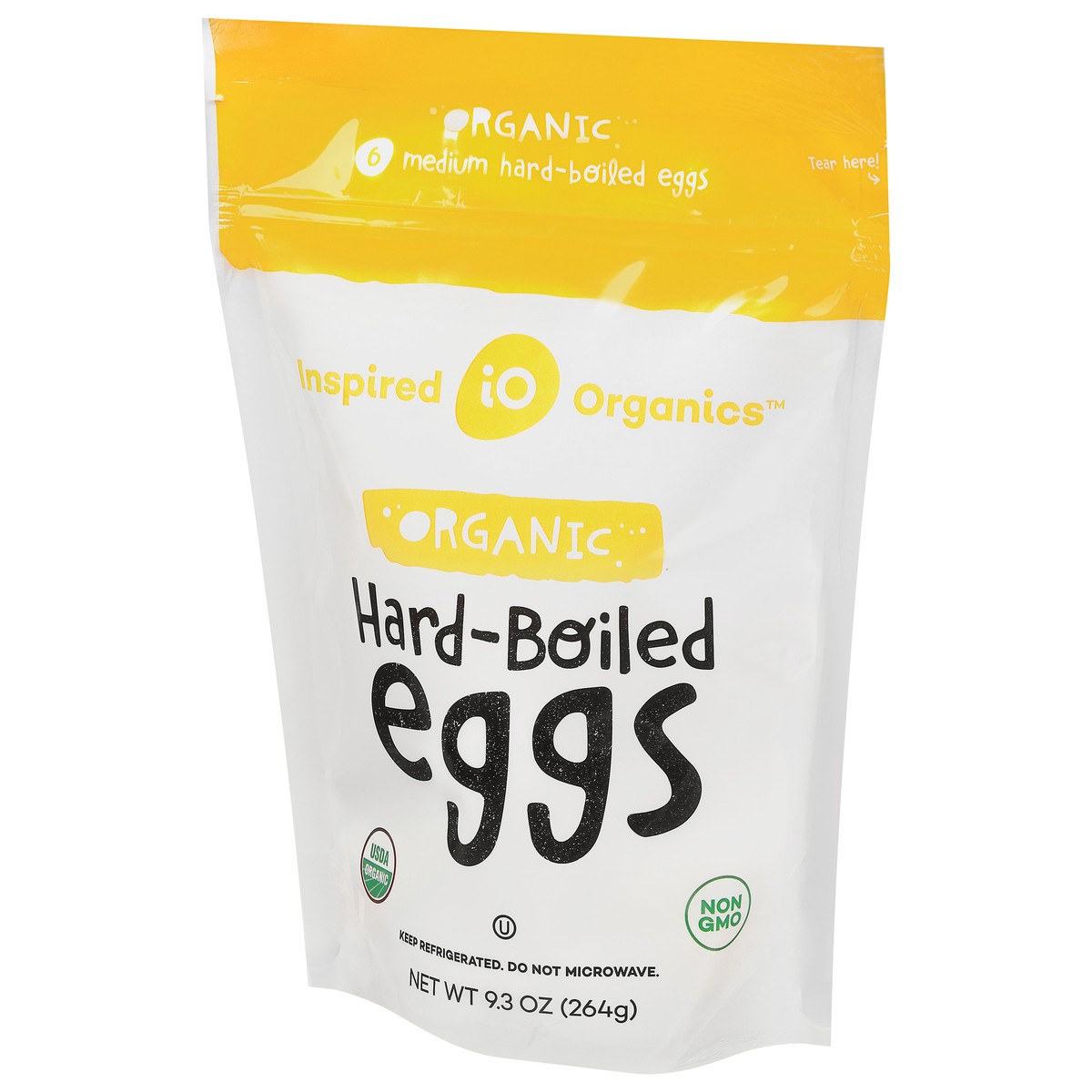 slide 9 of 9, Inspired Organics Hard-Boiled Organic Eggs 6 ea, 6 ct