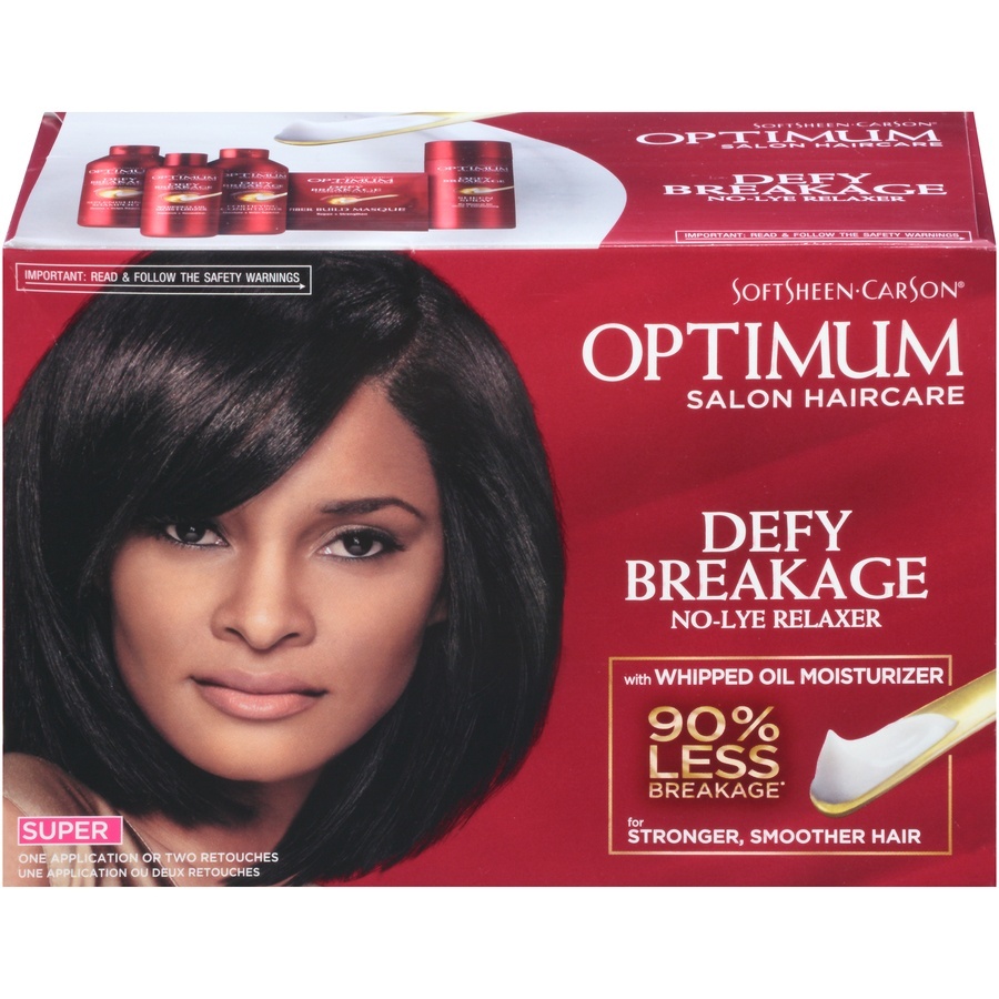 slide 1 of 1, SoftSheen-Carson Optimum Care Anti-Breakage No-Lye Relaxer, Super, 1 ct