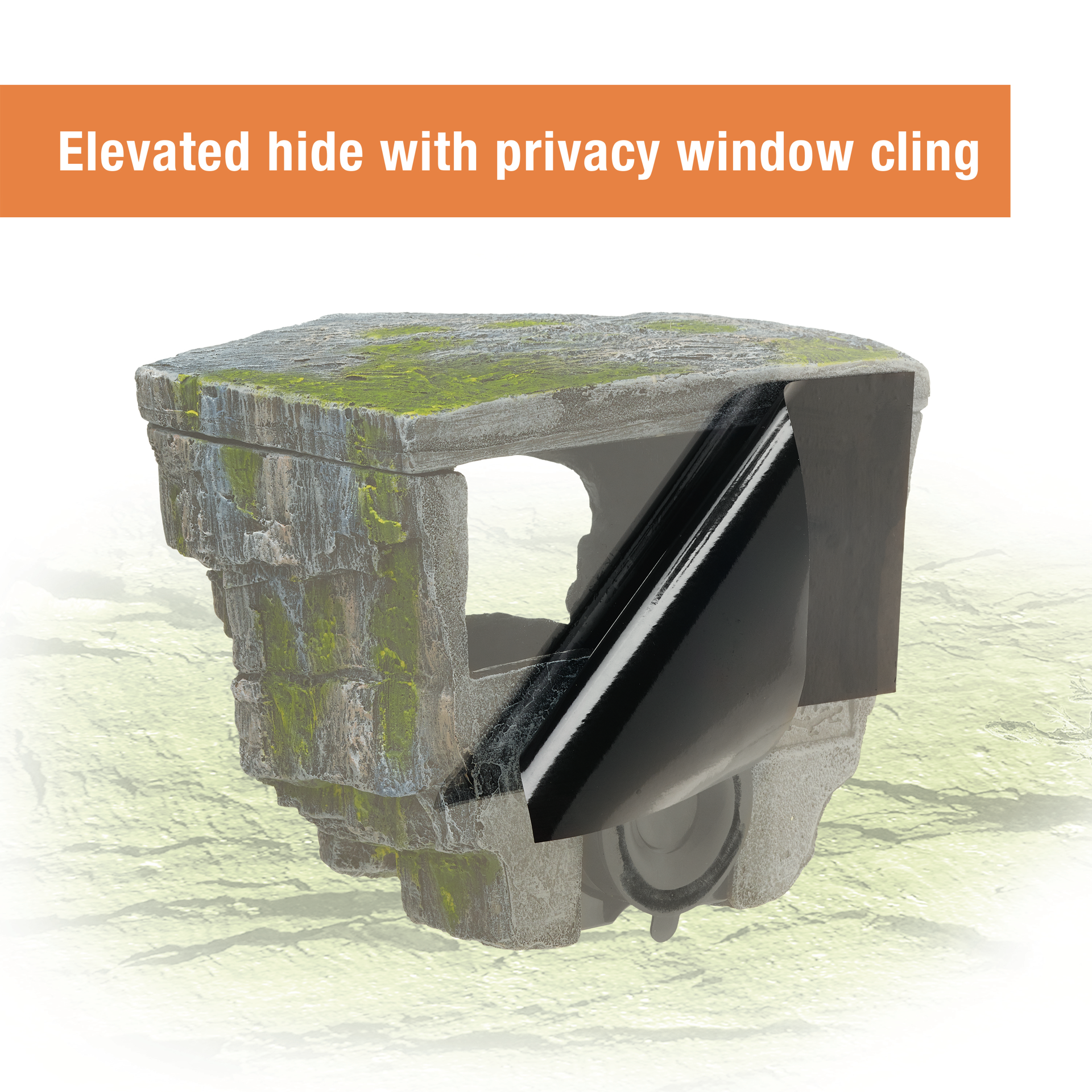 slide 2 of 8, Zilla Vertical Décor Rock Cave 8.75 x 5.875 x 7.25", 1 ct