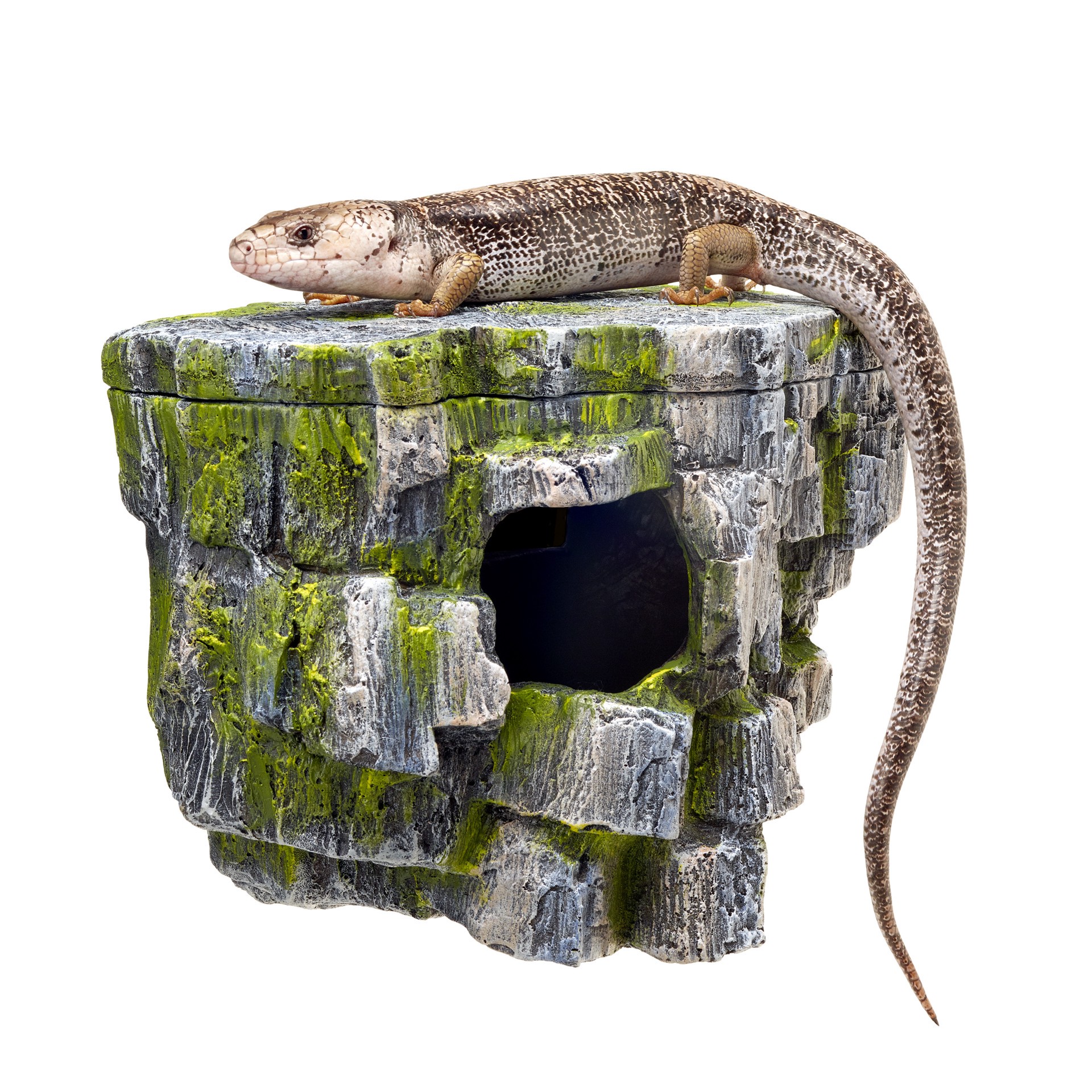 slide 6 of 8, Zilla Vertical Décor Rock Cave 8.75 x 5.875 x 7.25", 1 ct