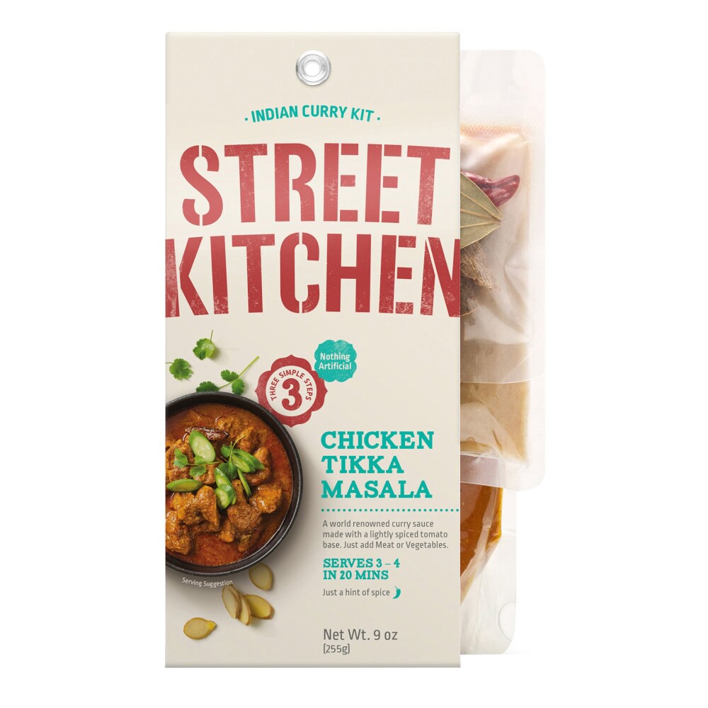 slide 1 of 8, Street Kitchen Indian Curry Kit 9.0 oz, 9 oz